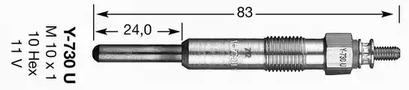 Свеча накаливания NGK 6704